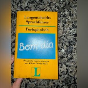 German to Portuguese booklet travel trip Dictionary pocket